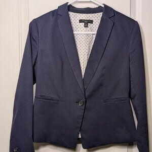 Ann Taylor Navy Blue Blazer